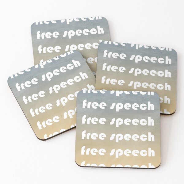 Item preview, Free speech typography designed and sold by StudioArtNew.