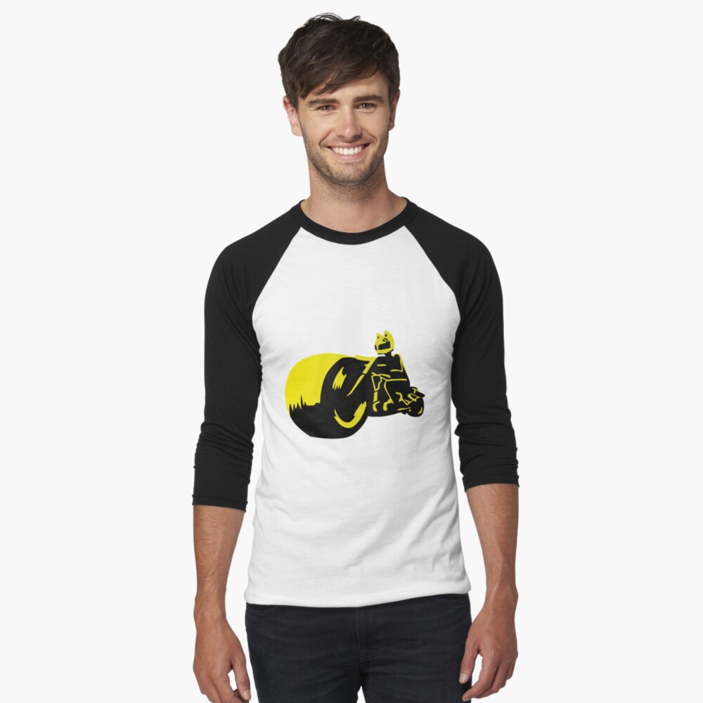 Aperçu de l'œuvre T-shirt baseball manches ¾ créée et vendue par Locke56Design.