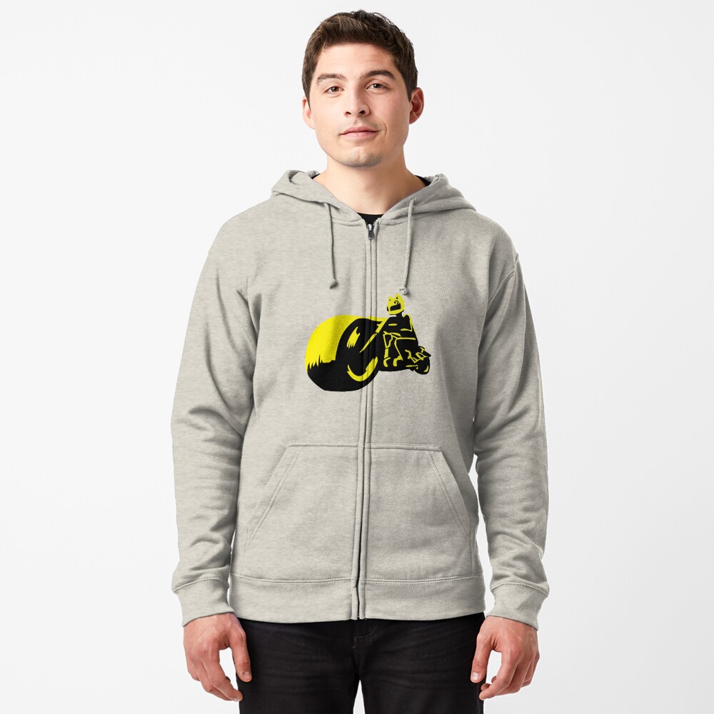 Aperçu de l'œuvre Veste zippée à capuche créée et vendue par Locke56Design.
