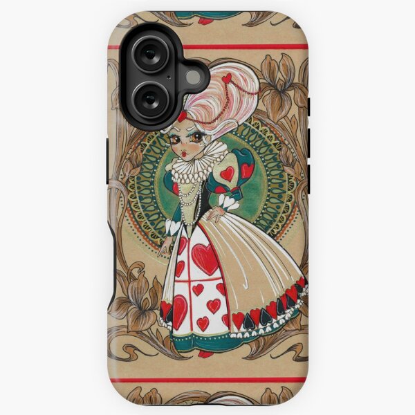 Vista previa del artículo con la obra «País de las maravillas, reina de corazones», diseñado y vendido por Petitelulu.