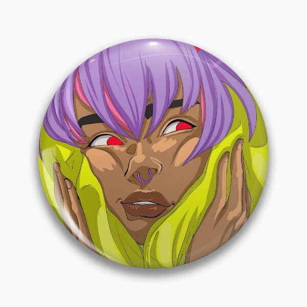 Item preview, Septum demon neon disaster designed and sold by HaniHunni.