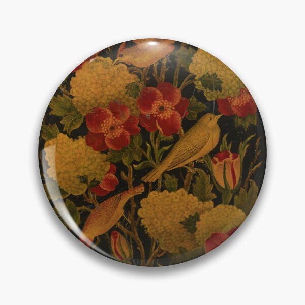 Item preview, Persian Flowers and Nightingales Miniature designed and sold by ArtEntwined.