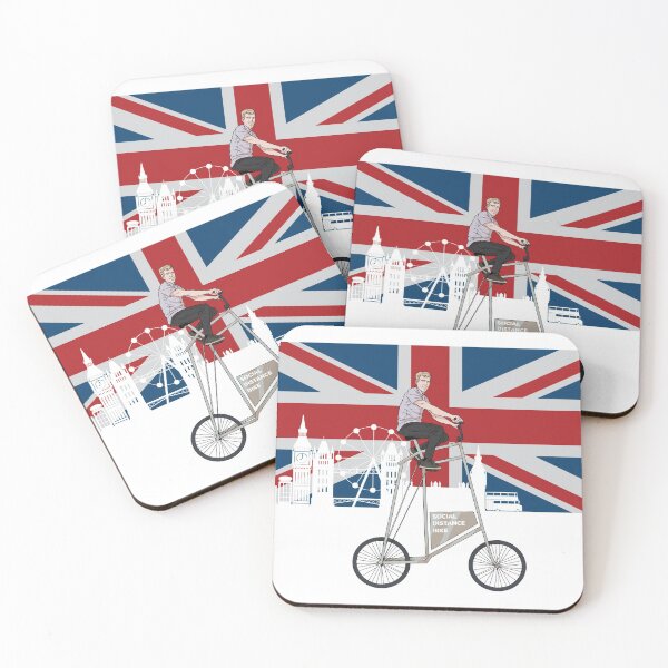 Item preview, Social Distance Bike London designed and sold by KingsManKind.
