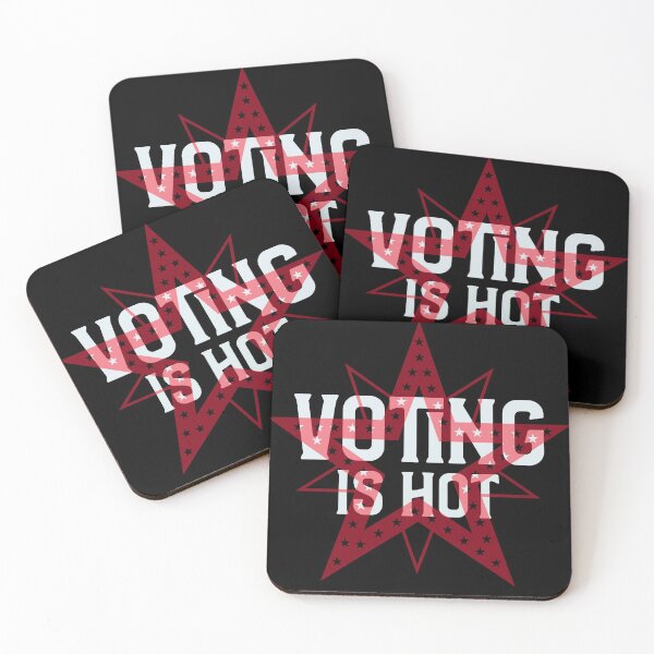 Item preview, Voting is hot designed and sold by darikamc.