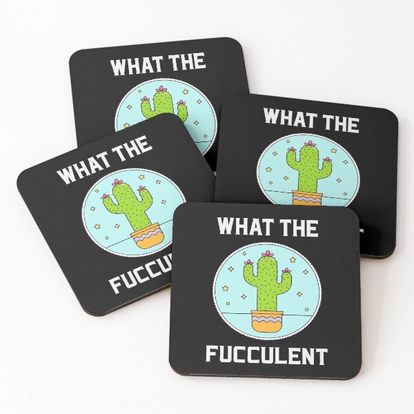 Item preview, What The Fucculent Cactus Succulents Gardening Retro Vintage designed and sold by darikamc.