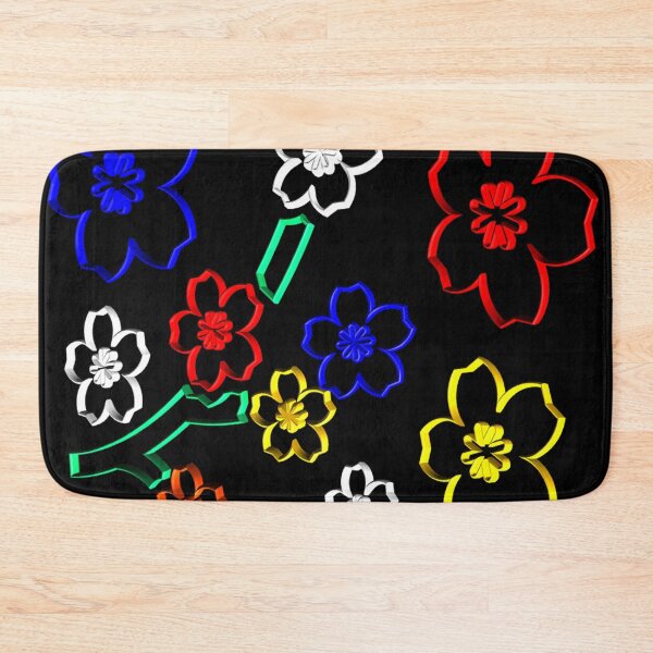Item preview, Flores multicolores 3D designed and sold by Boakes-Digital.