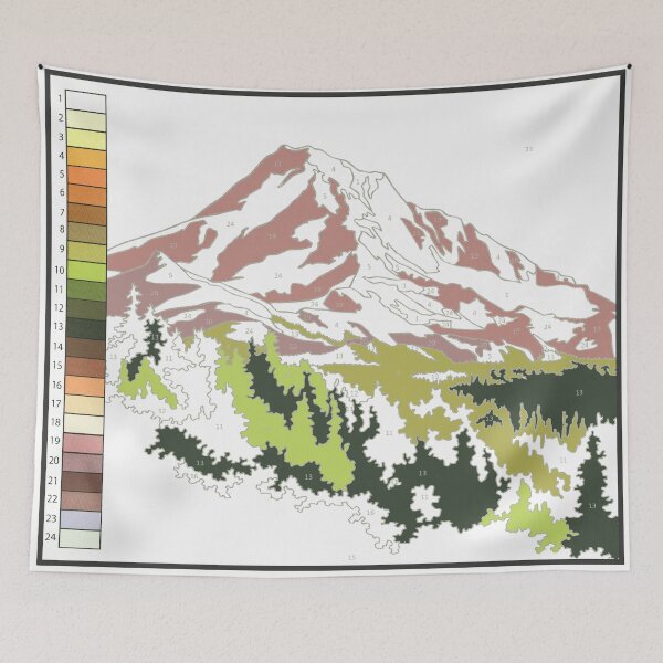 Item preview, Paint By Numbers - Unfinished Art Gallery No.1 designed and sold by elevens.