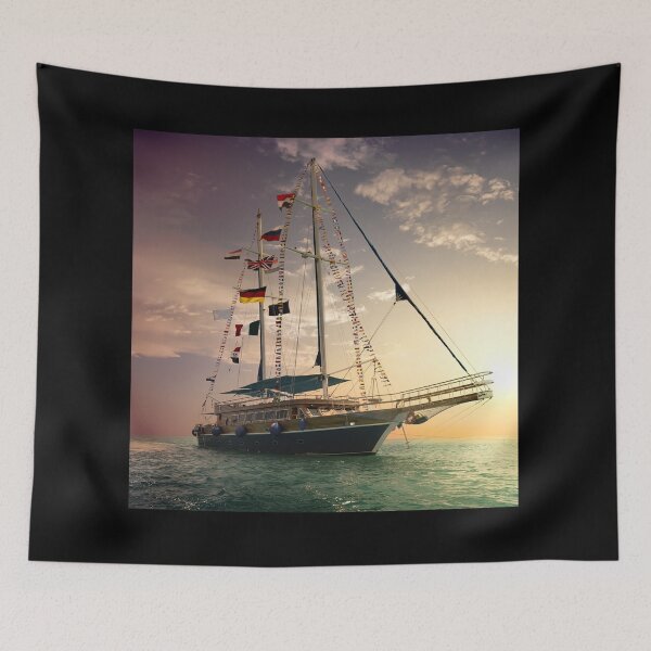 Item preview,   sailboat prints,sailboat wall art, boats art, retro art, travel, water art, nautical art, vintage sailboat, boat, sailing, ocean, nautical, boating designed and sold by eyesight4vision.