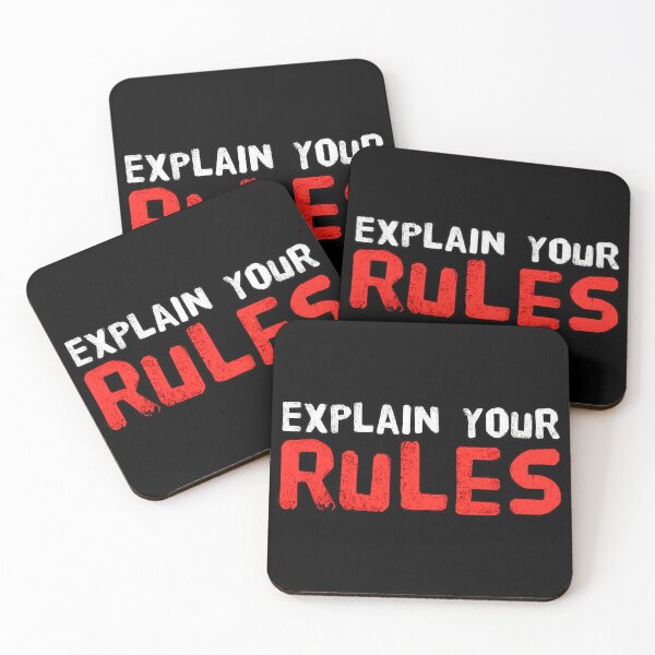 Item preview, Explain your rules designed and sold by suver.