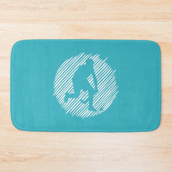 Item preview, Hockey player turquoise designed and sold by hookfreaks.