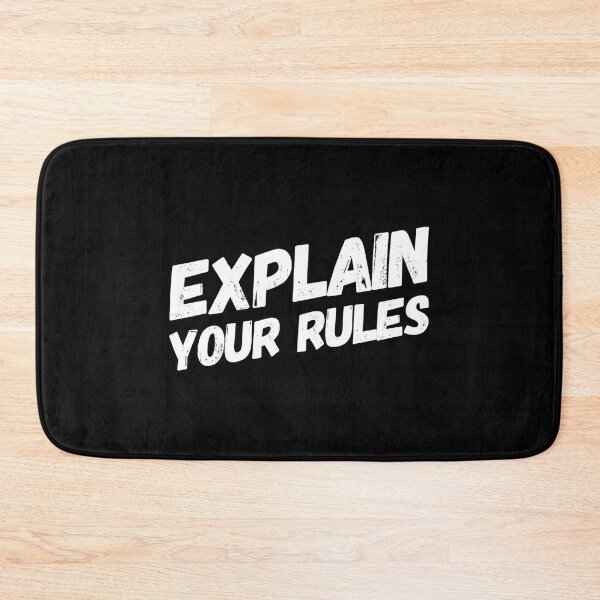 Item preview, Explain your rules designed and sold by suver.