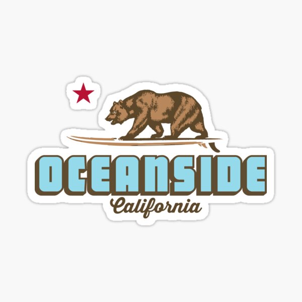 Item preview, Oceanside - California. designed and sold by America Roadside..
