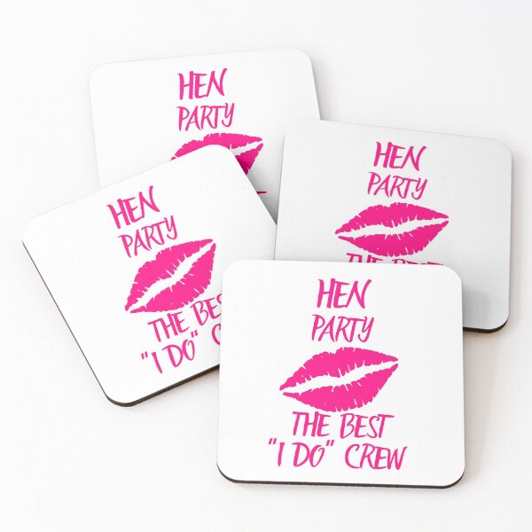 Item preview, HEN PARTY THE BEST "I DO" CREW designed and sold by kawrdesigns.