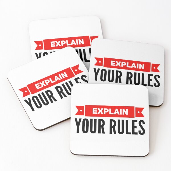Item preview, Explain your rules designed and sold by suver.