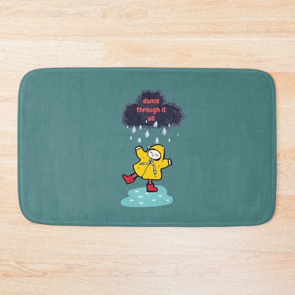 Item preview, Dance Through It All - cute uplifting quote designed and sold by Theleochick.