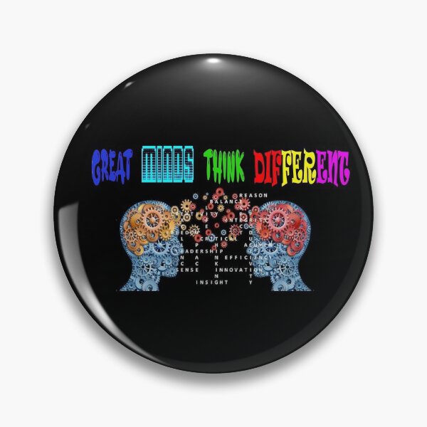 Item preview, Great Minds Think Different - Smart, Inspirational & Motivational Gift designed and sold by Viktor Kabbach.