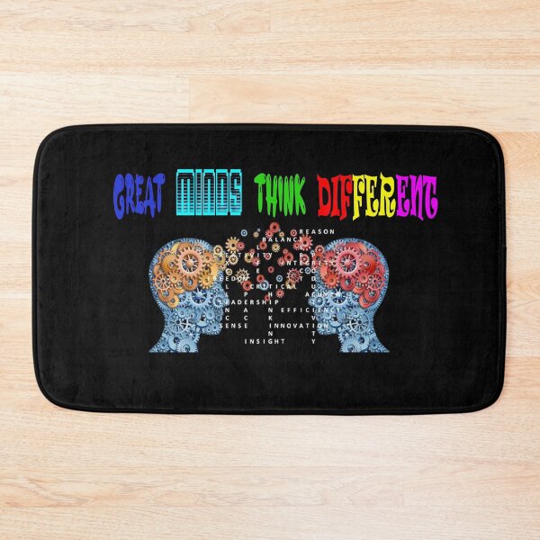 Item preview, Great Minds Think Different - Smart, Inspirational & Motivational Gift designed and sold by Viktor Kabbach.