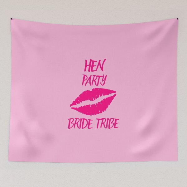 Item preview, HEN PARTY BRIDE TRIBE designed and sold by kawrdesigns.