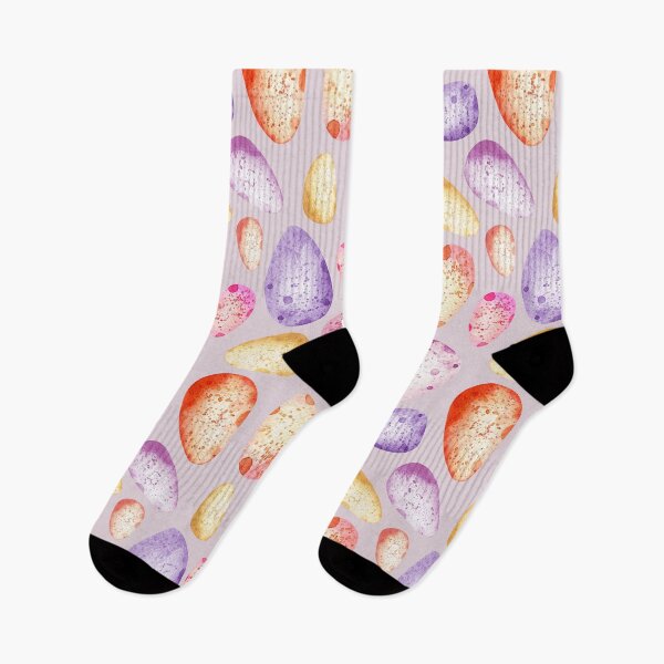 Item preview, Easter eggs, dinosaurs eggs. Watercolor pattern on light purple designed and sold by AnjeseAnna.
