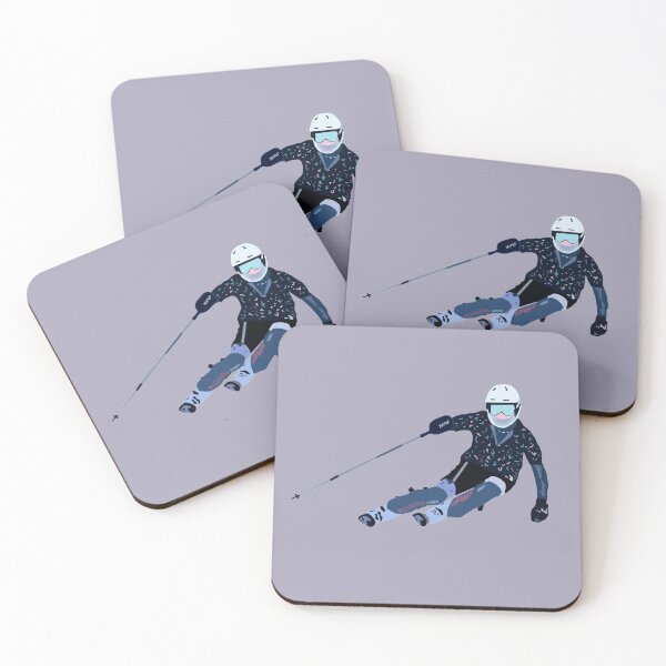 Item preview, male ski racer designed and sold by elubinskis.