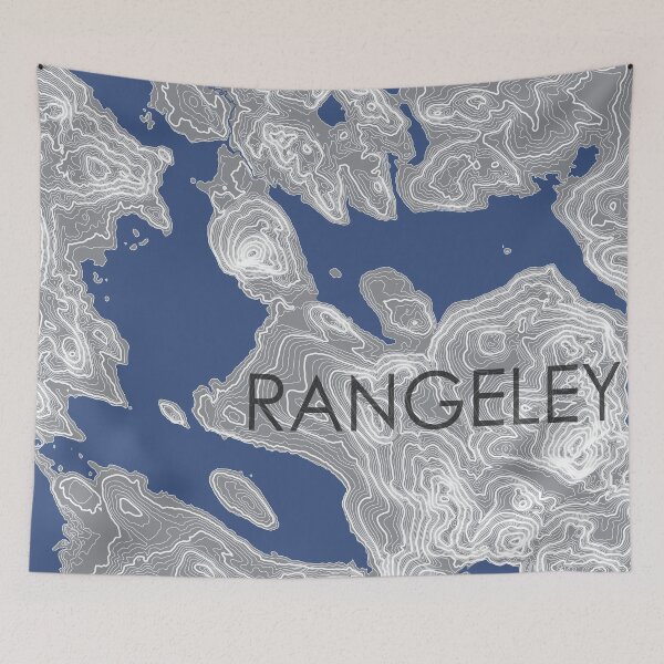Item preview, Rangeley Topo designed and sold by hermitenvy.