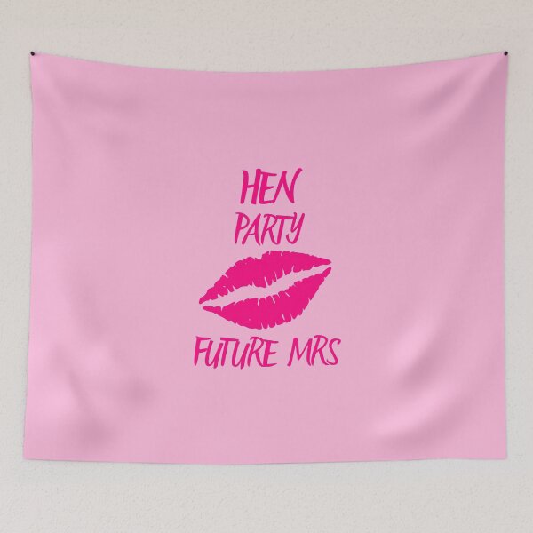 Item preview, HEN PARTY FUTURE MRS designed and sold by kawrdesigns.