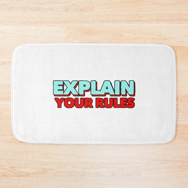 Item preview, Explain your rules designed and sold by suver.