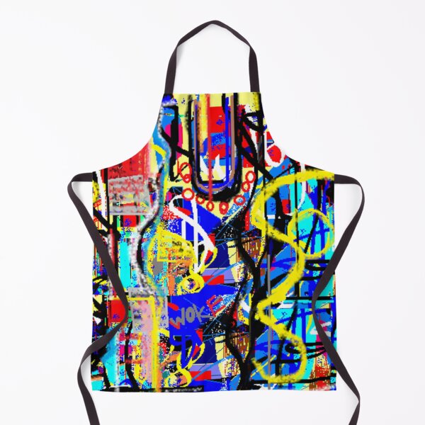 Item preview, Cool Etchings of Life, a colourful abstract art designed and sold by Art With Impact – Statement Art & Apparel for Deep Thinkers.