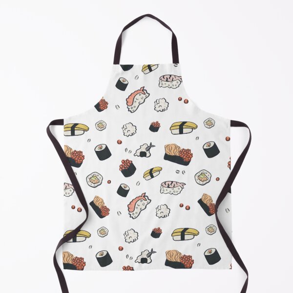 Item preview, Handdrawn sushi illustrations, which can also from a pattern designed and sold by AnaEyra.