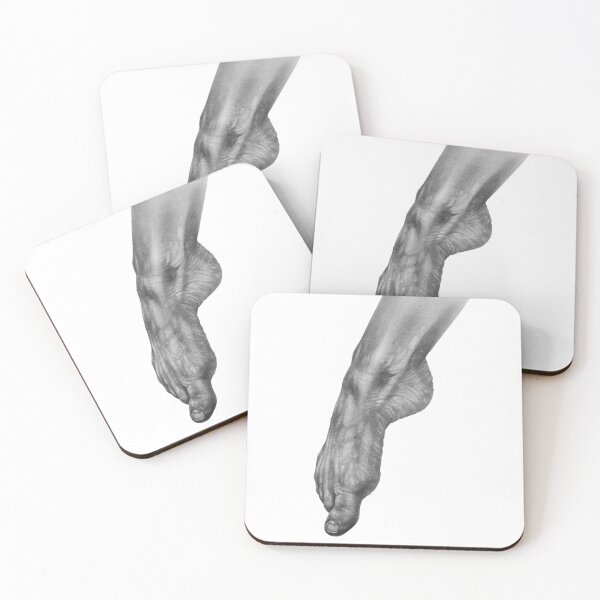 Item preview, Foot Study #22 - Original Graphite Drawing designed and sold by FineLineStudio.