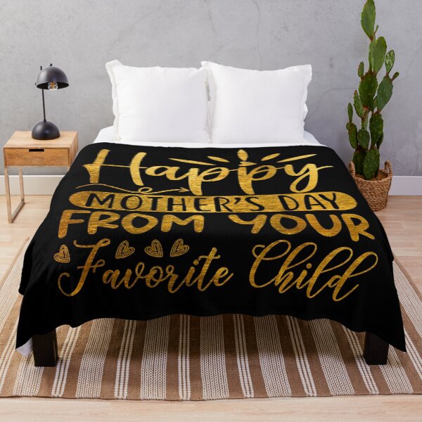 Item preview, Happy Mothers Day from your favorite child - Gold and black designed and sold by Schuva.