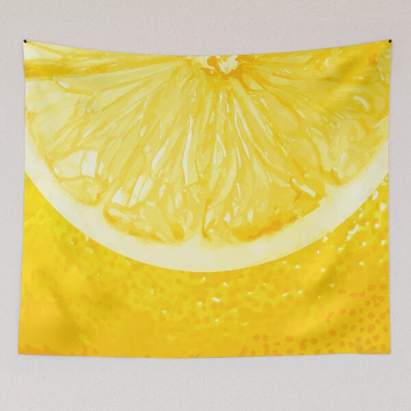 Item preview, Sliced Yellow Lemon designed and sold by BreslauBadger.