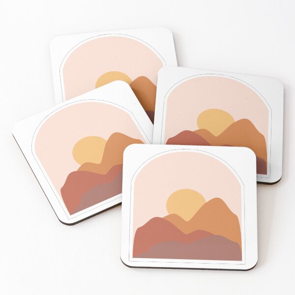 Item preview, warm  boho landscape designed and sold by Northendesigns.