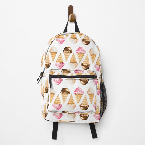 Item preview, Ice Cream Cone Watercolor Pattern designed and sold by CreativelyAmy.