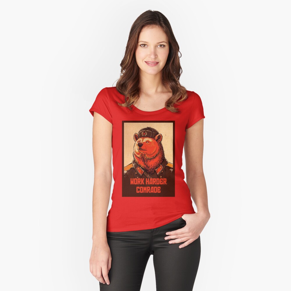 Artikel-Vorschau von Tailliertes Rundhals-Shirt, designt und verkauft von Imaginals.