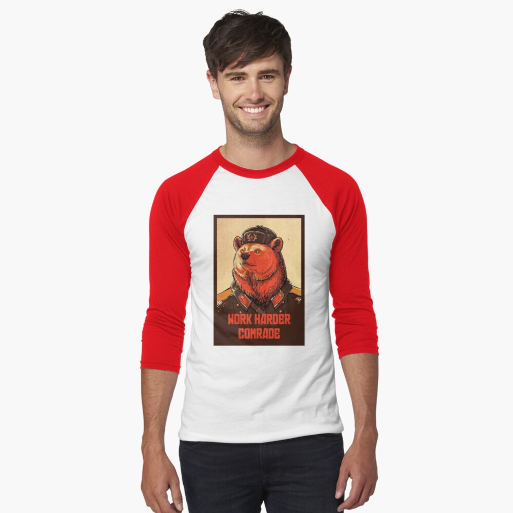 Artikel-Vorschau von Baseballshirt mit 3/4-Arm, designt und verkauft von Imaginals.