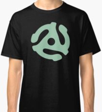 vinyl record green adapter Classic T-Shirt