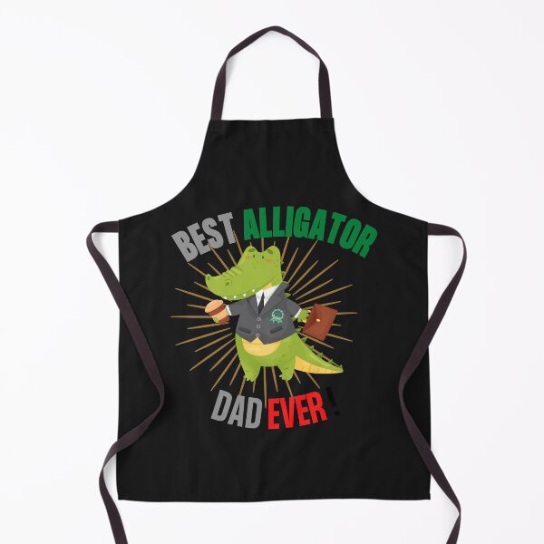 Item preview, Best Alligator Dad Ever - Cute designed and sold by BaldingSnail.