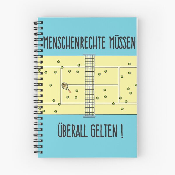 Item preview, Tennis And Human Rights Are Compatible! designed and sold by flofin.