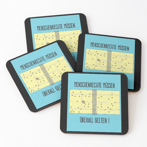 Item preview, Tennis And Human Rights Are Compatible! designed and sold by flofin.
