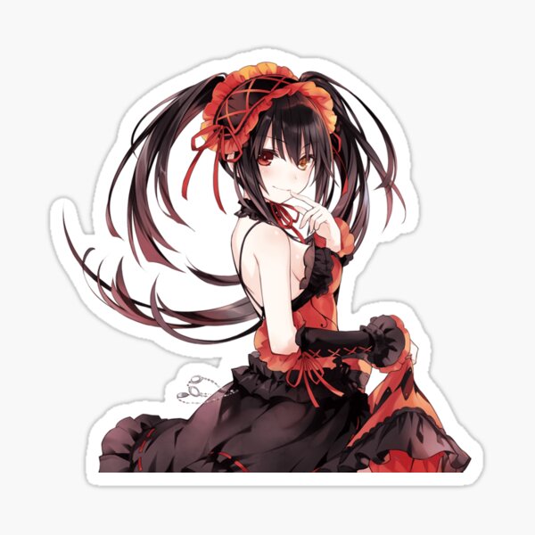 Kurumi Tokisaki Smiling- Date a Live Sticker