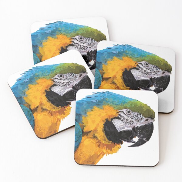 Item preview, Blue-and-yellow Macaw designed and sold by obscurite.