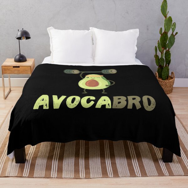 Item preview, AvocaBro, Avocado Funny Work Out, Lifting Buff Gym Pun designed and sold by Xeuno.