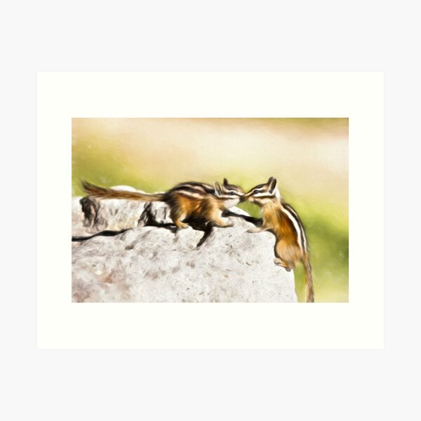 Aperçu de l'œuvre Amour de Chipmunk créée et vendue par Lana Trussell.