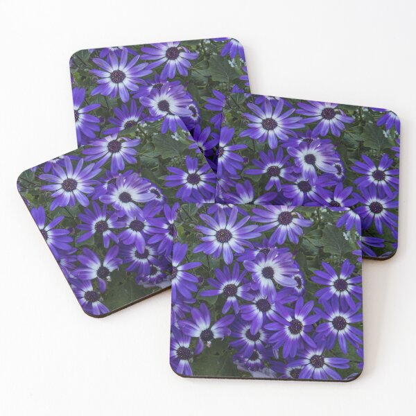Item preview, Purple and White Flowers designed and sold by May Finch.