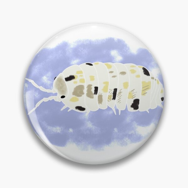 Item preview, Magic Potion Isopod with Blue Background designed and sold by rolypolyologist.