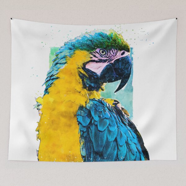 Item preview, Wild Macaw designed and sold by lunegreiros.