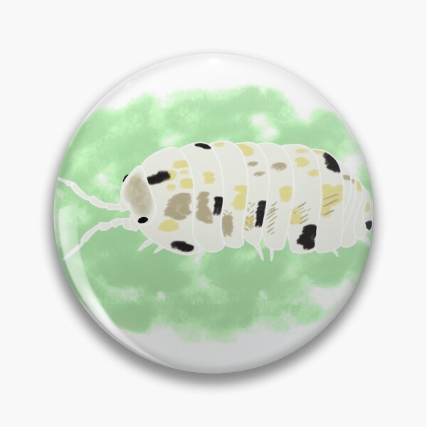 Item preview, Magic Potion Isopod with Green Background designed and sold by rolypolyologist.