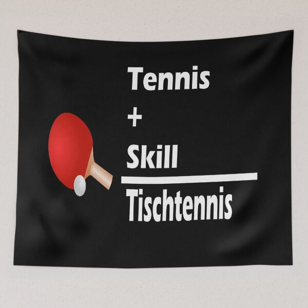 Item preview, Tennis + Skill = Tischtennis designed and sold by NT99.