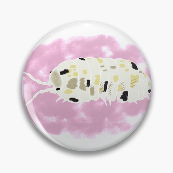 Item preview, Magic Potion Isopod with Pink Background designed and sold by rolypolyologist.